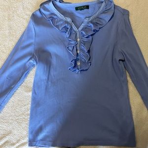 Ralph Lauren blue top